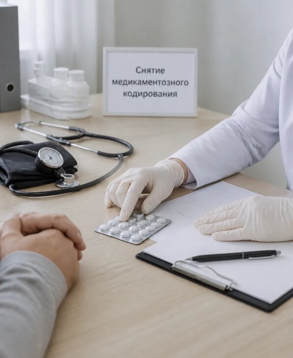 Снятие медикаментозного кодирования в Кольчугине от 5086 р. | Медзона